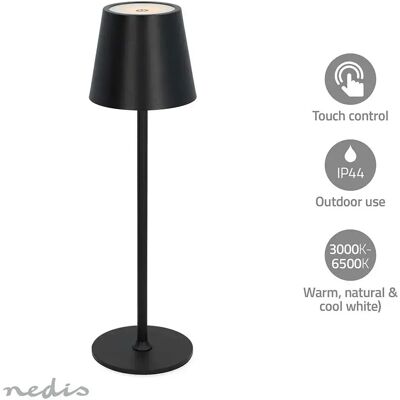 Nedis Lampe De Table Ltout05bk Black One Size - Publicité Nedis Lampe De Table Ltout05bk Black One Size - Publicité