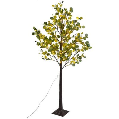 Aigostar Lampe Solaire Arbre 285 Leds Eucalyptus One Size - Publicité Aigostar Lampe Solaire Arbre 285 Leds Eucalyptus One Size - Publicité
