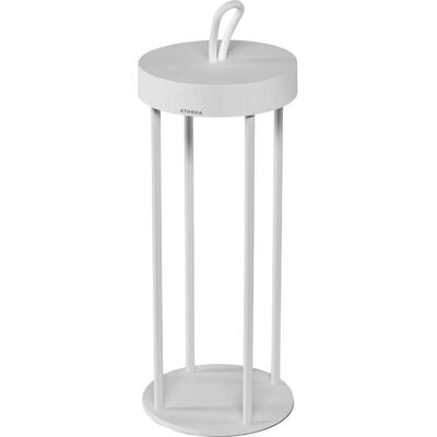 Lampe de table LED blanche ATHENA de Century - Intérieur/Extérieur - Publicité Lampe de table LED blanche ATHENA de Century - Intérieur/Extérieur - Publicité