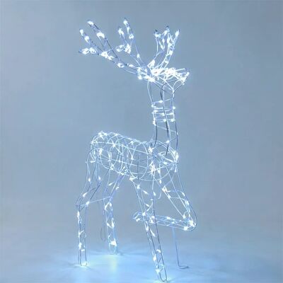 Aigostar Lampe Led Christmas Reindeers Cold White 1.2m Ip44 Indoor & Outdoor Low Voltage Transparent 120 cm - Publicité Aigostar Lampe Led Christmas Reindeers Cold White 1.2m Ip44 Indoor & Outdoor Low Voltage Transparent 120 cm - Publicité