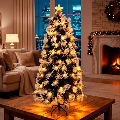 Aigostar Lampe Led Velvet Tree 1.5m Warm White Ip44 Indoor & Outdoor Low Voltage Dark Green 75 x 150 cm - Publicité Aigostar Lampe Led Velvet Tree 1.5m Warm White Ip44 Indoor & Outdoor Low Voltage Dark Green 75 x 150 cm - Publicité