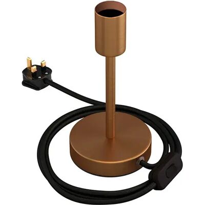 Creative Cables Lampe De Table Alzaluce 15 Cm Satin Brass / Black One Size - Publicité Creative Cables Lampe De Table Alzaluce 15 Cm Satin Brass / Black One Size - Publicité