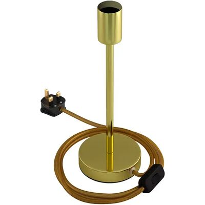 Creative Cables Lampe De Table Alzaluce 25 Cm Brass / Gold One Size - Publicité Creative Cables Lampe De Table Alzaluce 25 Cm Brass / Gold One Size - Publicité