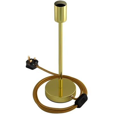 Creative Cables Lampe De Table Alzaluce 30 Cm Brass / Gold One Size - Publicité Creative Cables Lampe De Table Alzaluce 30 Cm Brass / Gold One Size - Publicité