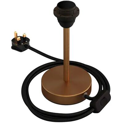 Creative Cables Lampe De Table Alzaluce Shade Ready 15 Cm Satin Brass / Black One Size - Publicité Creative Cables Lampe De Table Alzaluce Shade Ready 15 Cm Satin Brass / Black One Size - Publicité