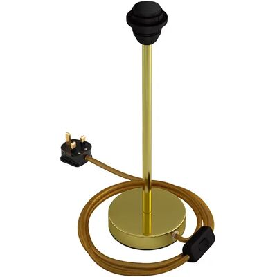 Creative Cables Lampe De Table Alzaluce Shade Ready 30 Cm Brass / Gold One Size - Publicité Creative Cables Lampe De Table Alzaluce Shade Ready 30 Cm Brass / Gold One Size - Publicité