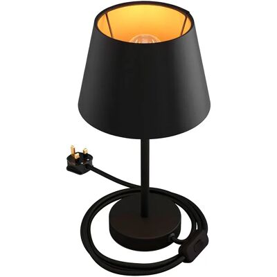 Creative Cables Lampe De Table Alzaluce W/shade Imperio 20 Cm Matt Black / Black One Size - Publicité Creative Cables Lampe De Table Alzaluce W/shade Imperio 20 Cm Matt Black / Black One Size - Publicité