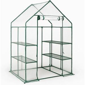 The Garden People Serre 4 Shelves 143 × 143 × 195 Cm One Size - Publicité The Garden People Serre 4 Shelves 143 × 143 × 195 Cm One Size - Publicité