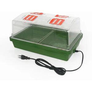 The Garden People Germinatoire De Serre Mini-propagator With Heating 25 X 39 X 19 Cm One Size - Publicité The Garden People Germinatoire De Serre Mini-propagator With Heating 25 X 39 X 19 Cm One Size - Publicité