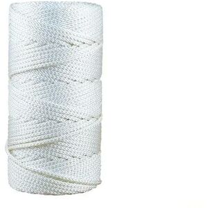 Cofan Cordon Tressé Polyester 5 Mm 200 M White One Size - Publicité Cofan Cordon Tressé Polyester 5 Mm 200 M White One Size - Publicité