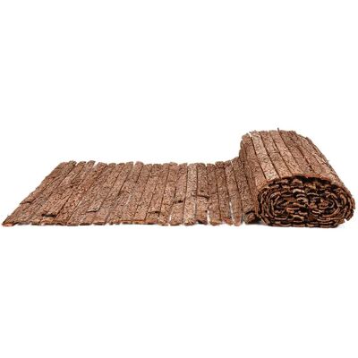 Faura Clôture En Bois Écorce Naturelle F27101 1x3 M Brown One Size - Publicité Faura Clôture En Bois Écorce Naturelle F27101 1x3 M Brown One Size - Publicité