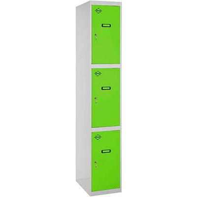 SimonRack Casier métallique 3 portes - Meubles de rangement - Publicité SimonRack Casier métallique 3 portes - Meubles de rangement - Publicité