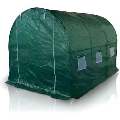 The Garden People Couverture De Serre Polyethylene For Big+ Tunnel 200 × 300 × 200 Cm One Size - Publicité The Garden People Couverture De Serre Polyethylene For Big+ Tunnel 200 × 300 × 200 Cm One Size - Publicité