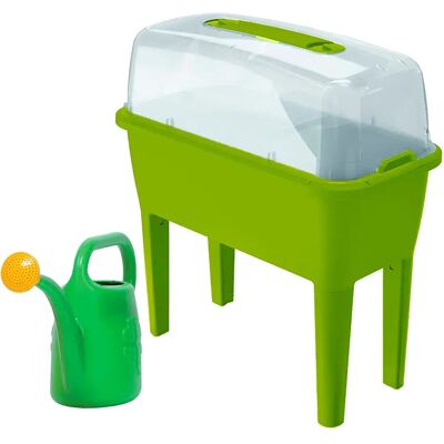 Prosperplast Jardin Urbain Avec Serre Et Arrosoir 52l 4.5l Pistachio Green / Green One Size - Publicité Prosperplast Jardin Urbain Avec Serre Et Arrosoir 52l 4.5l Pistachio Green / Green One Size - Publicité