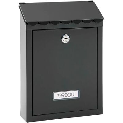 Arregui Boîte Aux Lettres Civic Black 21.6 x 8 x 30 cm - Publicité Arregui Boîte Aux Lettres Civic Black 21.6 x 8 x 30 cm - Publicité