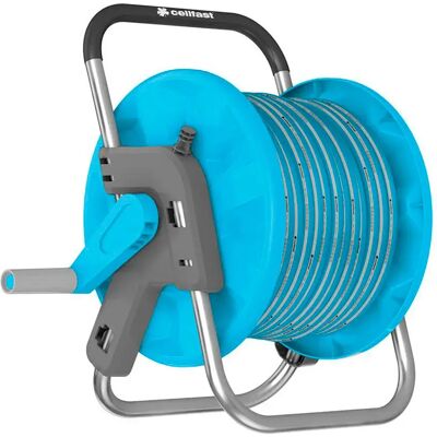 Cellfast Chariot à Tuyau D´arrosage Aluplus Cellpro Blue 20 m - Publicité Cellfast Chariot à Tuyau D´arrosage Aluplus Cellpro Blue 20 m - Publicité