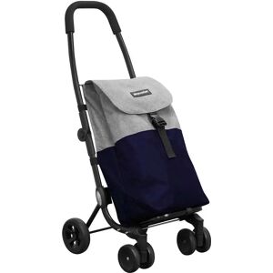 Playmarket Chariot De Courses 46l Grey / Blue One Size - Publicité Playmarket Chariot De Courses 46l Grey / Blue One Size - Publicité