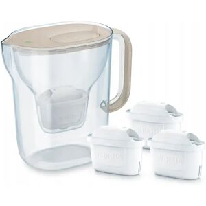 Brita Carafe Filtrante Style Essential Xl + 3 X Mx Pro Pure Performance Filter Sand One Size - Publicité Brita Carafe Filtrante Style Essential Xl + 3 X Mx Pro Pure Performance Filter Sand One Size - Publicité
