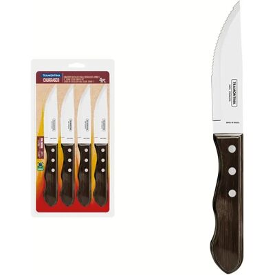 Tramontina Ensemble De Couteaux Polywood 4 Pièces Chestnut One Size - Publicité Tramontina Ensemble De Couteaux Polywood 4 Pièces Chestnut One Size - Publicité