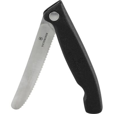 Couteau de pique-nique pliant Swiss Classic Victorinox - Couteau de cuisine - Publicité Couteau de pique-nique pliant Swiss Classic Victorinox - Couteau de cuisine - Publicité