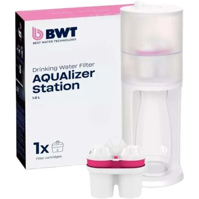 Bwt Carafe Filtrante Aqualizer Station 125252562 White / Black One Size - Publicité Bwt Carafe Filtrante Aqualizer Station 125252562 White / Black One Size - Publicité