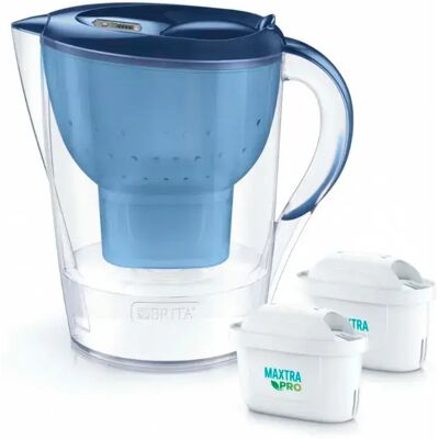 Brita Carafe Filtrante Marella Xl + 2 Maxtra Pro Pure Performance White / Blue One Size - Publicité Brita Carafe Filtrante Marella Xl + 2 Maxtra Pro Pure Performance White / Blue One Size - Publicité