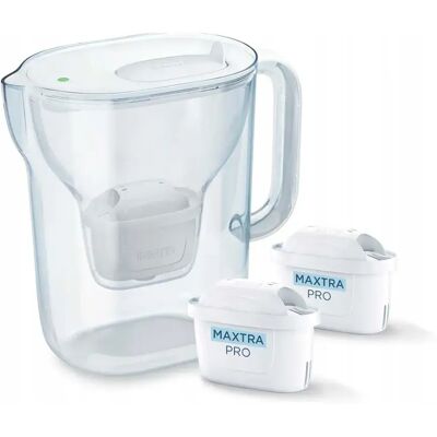 Brita Carafe Filtrante Style Essential + 2 Maxtra Pro Pure Performance White One Size - Publicité Brita Carafe Filtrante Style Essential + 2 Maxtra Pro Pure Performance White One Size - Publicité