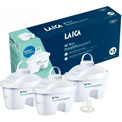 Laica Filtre à Eau Bi-flux Healthexpert White One Size - Publicité Laica Filtre à Eau Bi-flux Healthexpert White One Size - Publicité