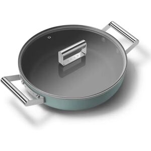 SMEG Casserole Dpf2812egm 50´style Matt Emerald Green / Silver One Size - Publicité SMEG Casserole Dpf2812egm 50´style Matt Emerald Green / Silver One Size - Publicité