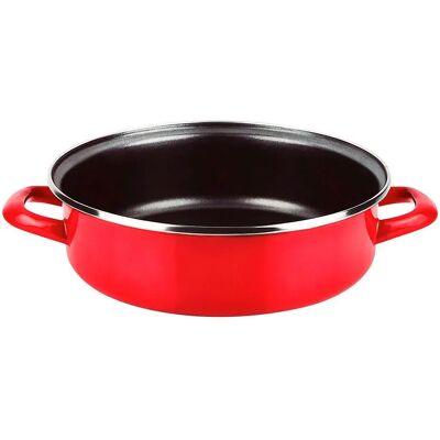 Fagor Marmite Optimax 24 Cm Black / Red One Size - Publicité Fagor Marmite Optimax 24 Cm Black / Red One Size - Publicité