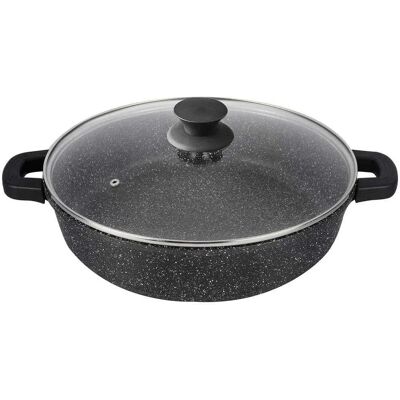 Casserole Noire en Aluminium Moulé Supreme 32cm - Publicité Casserole Noire en Aluminium Moulé Supreme 32cm - Publicité