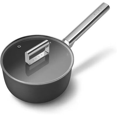 SMEG Casserole Spf2012blm 50´style Matt Black / Silver One Size - Publicité SMEG Casserole Spf2012blm 50´style Matt Black / Silver One Size - Publicité