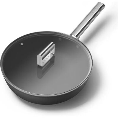 SMEG Wok Wof3002blm 50´style Matt Black / Silver One Size - Publicité SMEG Wok Wof3002blm 50´style Matt Black / Silver One Size - Publicité