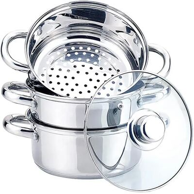 Maestro Ensemble De Casseroles Mr-2900-18 Silver One Size - Publicité Maestro Ensemble De Casseroles Mr-2900-18 Silver One Size - Publicité