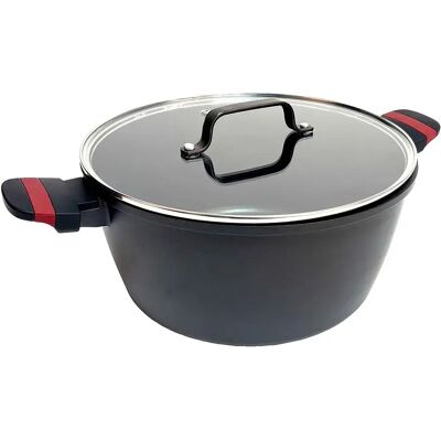 San Ignacio Casserole Denia Experto Induction Black 24 x 12.5 cm - Publicité San Ignacio Casserole Denia Experto Induction Black 24 x 12.5 cm - Publicité