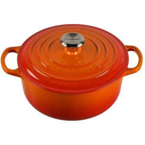Le Creuset Casserole Signature 20 Cm Orange One Size