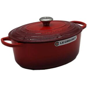 Le Creuset Casserole Signature Roaster Oval 31 Cm Cherry Red One Size