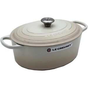 Le Creuset Casserole Signature Roaster Oval 31 Cm Meringue One Size
