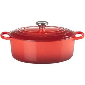 Le Creuset Casserole Signature Roaster Oval 27 Cm Oven Red One Size