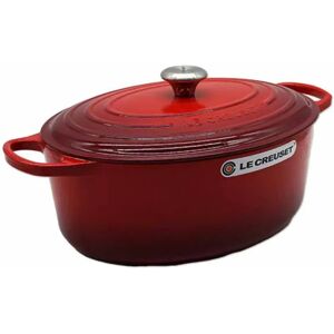 Le Creuset Casserole Signature Roaster Oval 35 Cm Cherry Red One Size