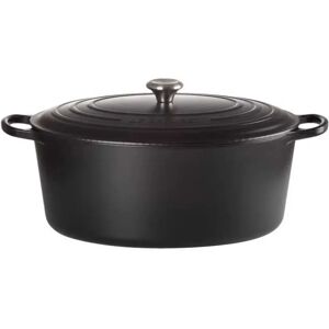 Le Creuset Casserole Signature Roaster Oval 40 Cm Black One Size