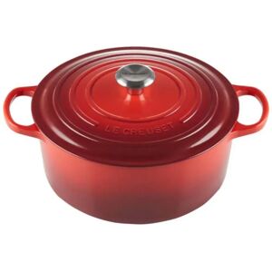 Le Creuset Casserole Signature Roaster Round 28 Cm Cherry Red One Size