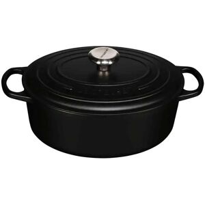 Le Creuset Casserole Signature Oval 29 Cm Black One Size