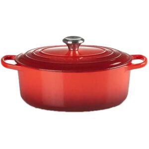 Le Creuset Casserole Signature Oval 29 Cm Cerise One Size