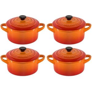 Le Creuset Ensemble De Casseroles Stoneware 4 Unités Volcanic One Size