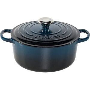 Le Creuset Cocotte Signature 24 Cm Navy Blue One Size
