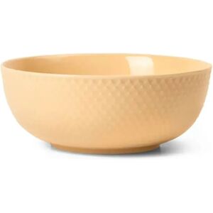 Lyngby Porcelæn Rhombe Color Bol - 15,5cm - Sable - Publicité Lyngby Porcelæn Rhombe Color Bol - 15,5cm - Sable - Publicité