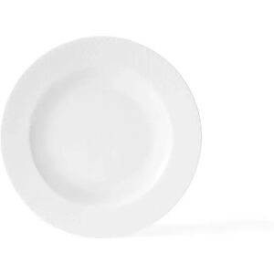 Lyngby Porcelaen Assiette Creuse En Verre Rhombe Soup Plate-23 Cm White One Size - Publicité Lyngby Porcelaen Assiette Creuse En Verre Rhombe Soup Plate-23 Cm White One Size - Publicité