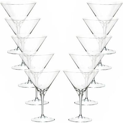 Bergner Coffret De 10 Verres à Cocktail Crycle Covel 35 Cl Multicolor One Size - Publicité Bergner Coffret De 10 Verres à Cocktail Crycle Covel 35 Cl Multicolor One Size - Publicité