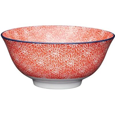 Kitchencraft Bol En Céramique Floral Red / Blue One Size - Publicité Kitchencraft Bol En Céramique Floral Red / Blue One Size - Publicité